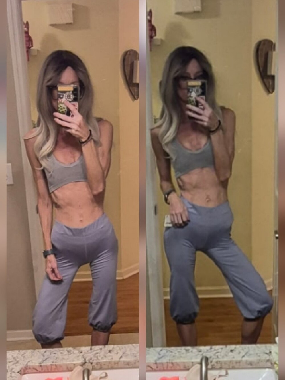 Free People FP Movement Lets Bounce Bubble Crop Pant Jogger Lilac